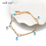 Heart Star Eye Anklet Foot Chain Ankle Bracelet Adjustable Jewelry