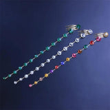 Stonefans Rhinestone Hair Chain for Wedding Events