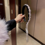 Full Rhinestone Hairpins Tassel Crystal Hair Clip Wedding Party