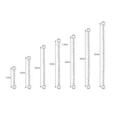 Double Nose Piercing Chain Stainless Steel for Women