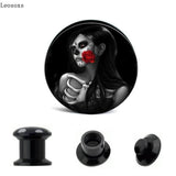 2pcs 4-16mm Acrylic Ear Plugs & Tunnels Gauges Expander Men Women
