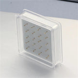 20 Pcs Straight Pin Nose Stud with Crystal End Ball Nose Piercing