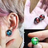Glass Ear Plugs Ocean Jellyfish Glow In The Dark Ear Tunnels