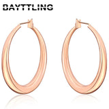925 Silver Round Hoop Earring For Woman Party Engagement Jewelry