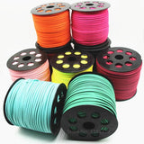 Faux Suede Cord 40 colors 100yards/roll 27mmx1.5mm