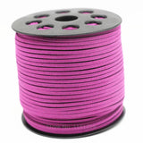 Faux Suede Cord 40 colors 100yards/roll 27mmx1.5mm