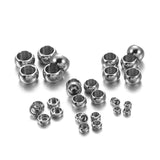 Stainless Steel Crimp End Beads for Jewelry Making