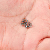 Stainless Steel Crimp End Beads for Jewelry Making