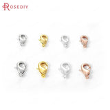 Brass Lobster Clasps Connect Clasps High Jewelry Making Supplies