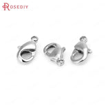 Brass Lobster Clasps Connect Clasps High Jewelry Making Supplies