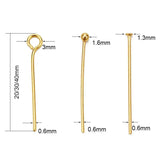 100pcs Stainless Steel Flat Head Pins Bulk 20mm 30mm 40mm for Jewelry Making