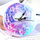 Clock Resin Silicone Mould 10/15cm - DIY Epoxy Resin Molds