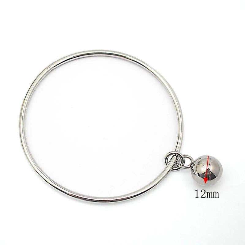 Crystal Cuff Bangles Bracelets Open Bangles 70/65/60mm Dia for Women Men