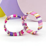 Bohemian RA Enamel Rainbow Ladies Bracelet