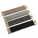 Buttons Leather Bracelet Women Accessories Jewelry Wristband Girls