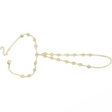 Delicate Paved Tiny Round Shape Finger Jewelry Bracelets