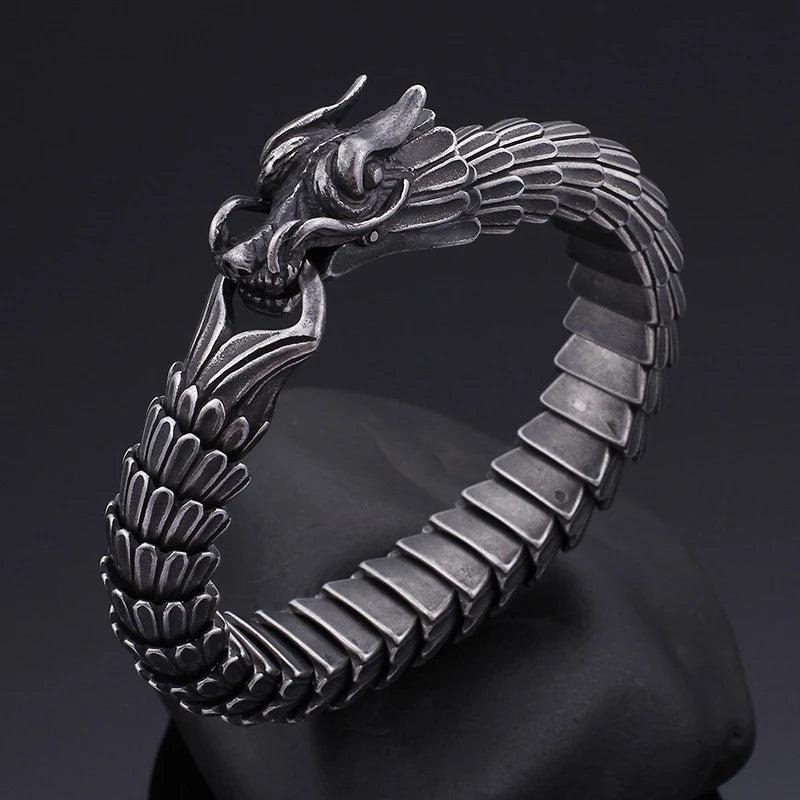 Steel Keel Dragon Bracelet for Men