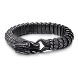 Steel Keel Dragon Bracelet for Men