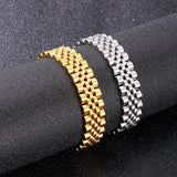 Stainless Steel Chain Bracelet Men Mens Jewellery