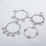 Stainless Steel Silver Chain Bracelet Jewelry