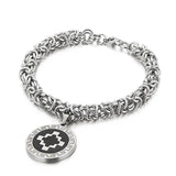 Stainless Steel Silver Chain Bracelet Jewelry