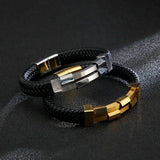 Stainless Steel Bangles Double Layer Men Jewelry