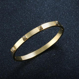 Rivert Cross Crystal Bracelet Bangle Rhinestone Cuff