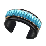 Crystal Resin Bracelet Cuff Bangle for Women Girls
