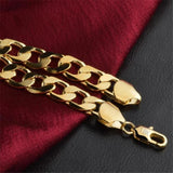 18K Classic Bracelet 12MM Jewelry