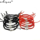 12 Elephant Woven Bracelets Good Luck & Wealth Gift Men Women