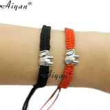 12 Elephant Woven Bracelets Good Luck & Wealth Gift Men Women