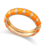 Women's Colorful Round Cuff Bracelet Statement Bangle