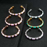 Snake Printing Bangles for Women Open Gradient Bangle