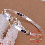 Tibetan Silver Bangles European American Style Bracelet