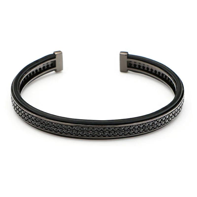 Anil Arjandas Bracelet Zircon WRISTGAME Macrame Cuff