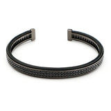 Anil Arjandas Bracelet Zircon WRISTGAME Macrame Cuff