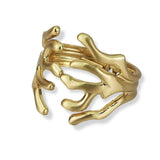 Punk Skeleton Claws Cuff Bangle Bracelet for Women