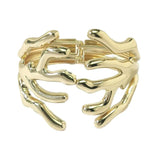 Punk Skeleton Claws Cuff Bangle Bracelet for Women