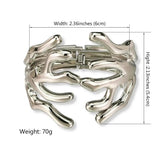 Punk Skeleton Claws Cuff Bangle Bracelet for Women