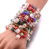 Bohemian Style Natural Stone Bracelet Set for Women