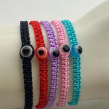 9-color Hand-woven Demon Eye Lucky Bracelet Friendship Transit