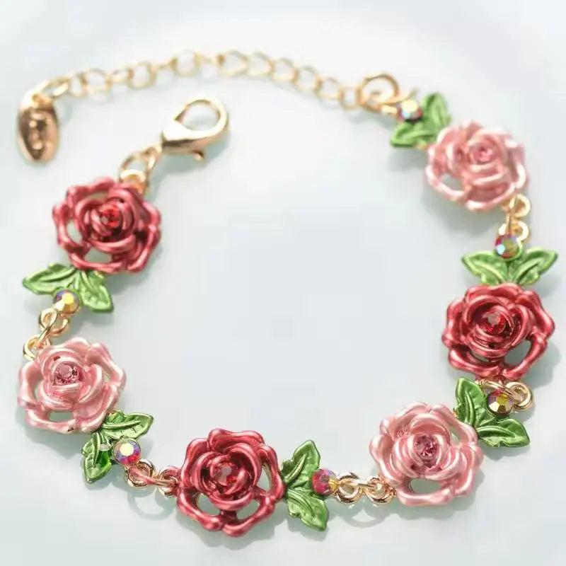 Cloisonne Ladies Bracelet Retro Ethnic Style Jewelry