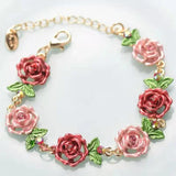 Cloisonne Ladies Bracelet Retro Ethnic Style Jewelry