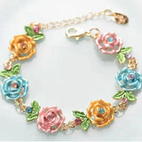 Cloisonne Ladies Bracelet Retro Ethnic Style Jewelry