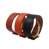 21mm Leather Punk Bracelet Men & Women Accessories