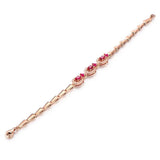 Rose Bracelet For Women Charm Female Jewelry Fine Gift
