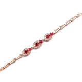 Rose Bracelet For Women Charm Female Jewelry Fine Gift