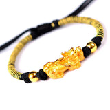 Brave Troops Hand-Woven Red Rope Bracelet