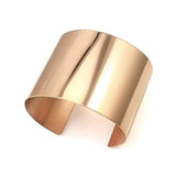 Classic Punk Cuff Bracelet Wide Charm Bangle