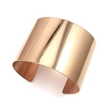 Classic Punk Cuff Bracelet Wide Charm Bangle
